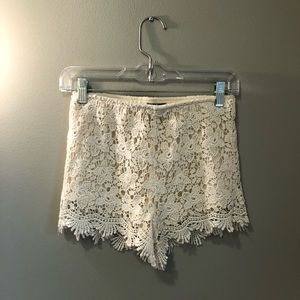 Lace shorts